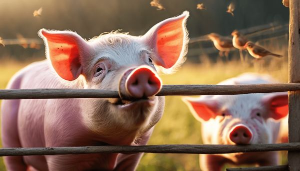 Quand les oiseaux et les cochons deviennent amis